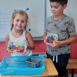 trouver une façon d etrier des objets en 3 familles selon les objts proposés : catégoriser