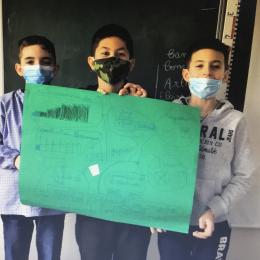 PAPIER : Dylan, Esteban, Kylian