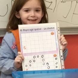 tracer des chemins en suivant un modèle;