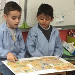 puzzles de nombres de 1 à 12 : associer quantités et nombres;