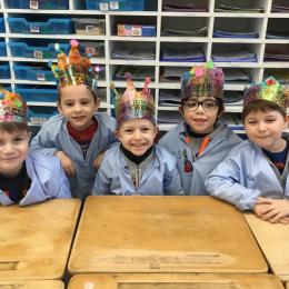 Et voilà nos magnifiques couronnes ! 