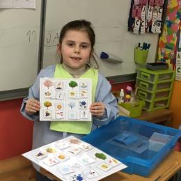 travailler sur les saisons et le classement d'images; 