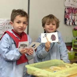 les mots qui riment;