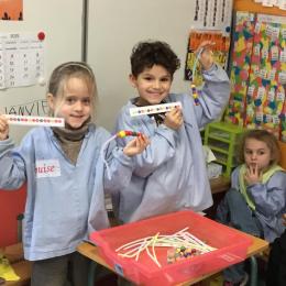 faire un algorithme de perles sur un cure pipe selon un modèle donné; 