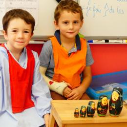 les poupées russes : les construire puis réaliser divers classements...